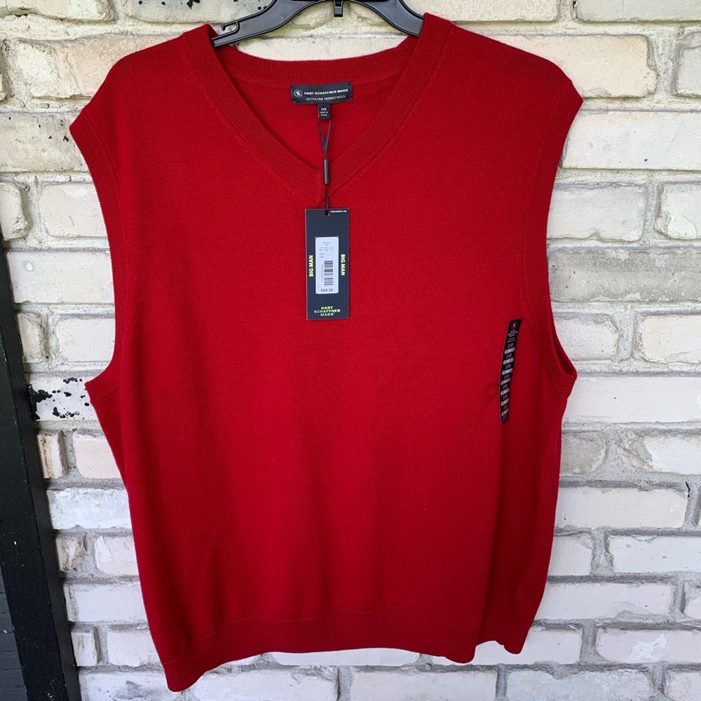 Hart Schaffner Marx Wool Vest - Picture 1 of 4